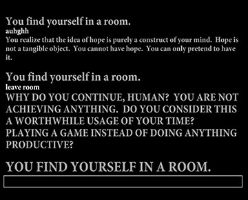 You Find Yourself in a Room
